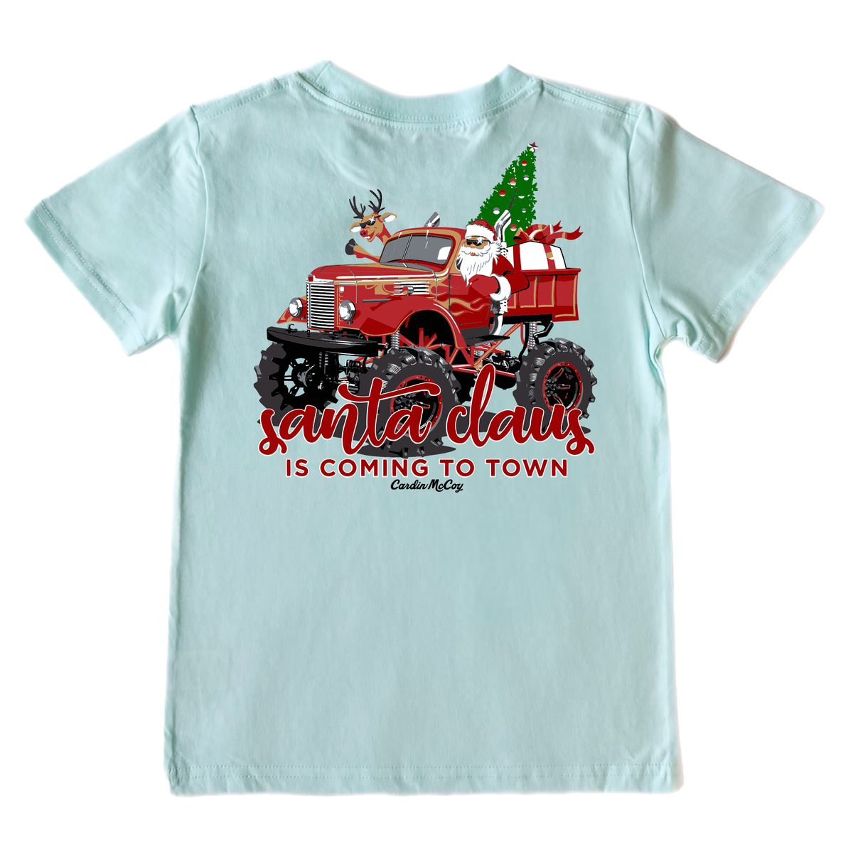 Boys' Santa's Coming to Town Short-Sleeve Tee