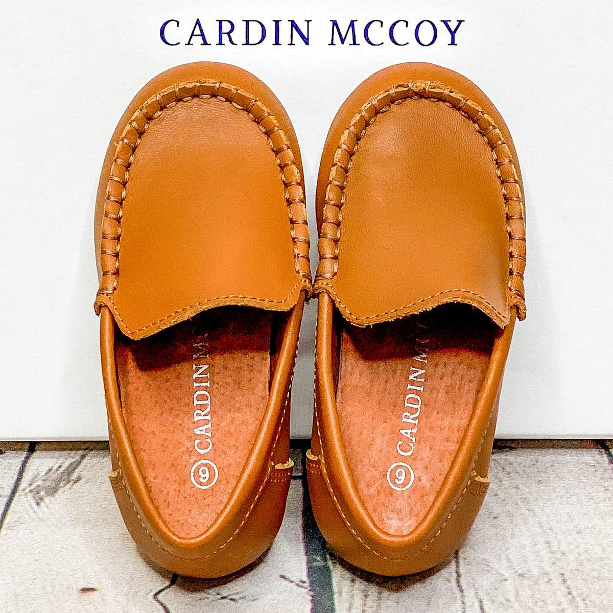 Boys' Classic Leather Loafer Footwear Cardin McCoy 