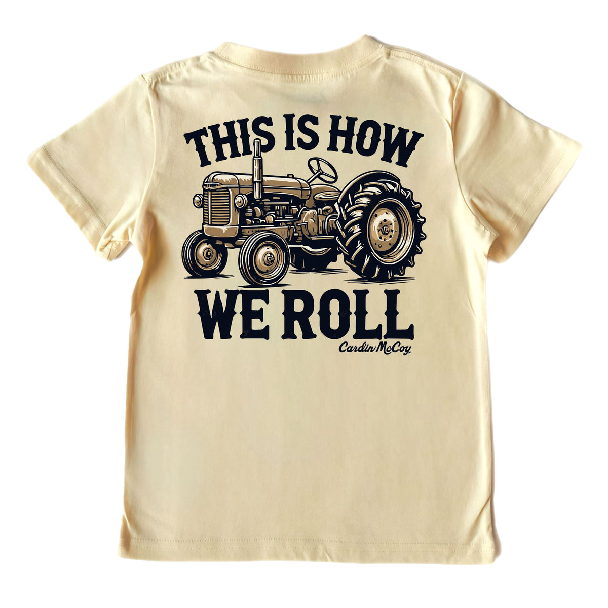 Boys' How We Roll Short-Sleeve Tee Short Sleeve T-Shirt Cardin McCoy Sand XXS (2/3) Pocket