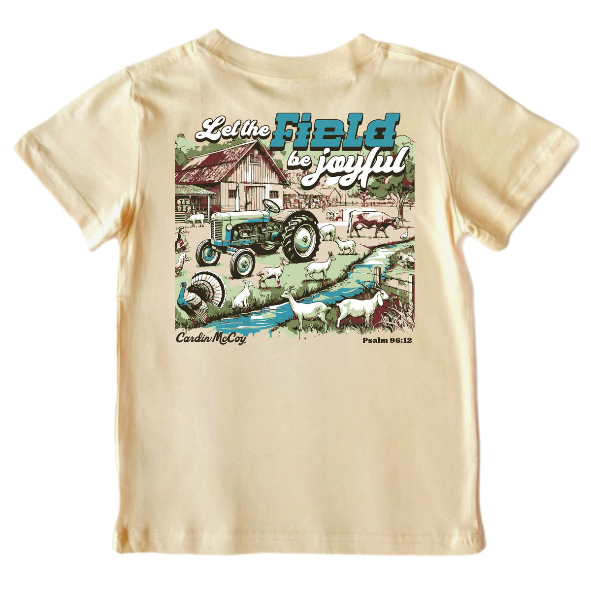 Boys' Let the Field Short-Sleeve Tee Short Sleeve T-Shirt Cardin McCoy Sand XXS (2/3) Pocket