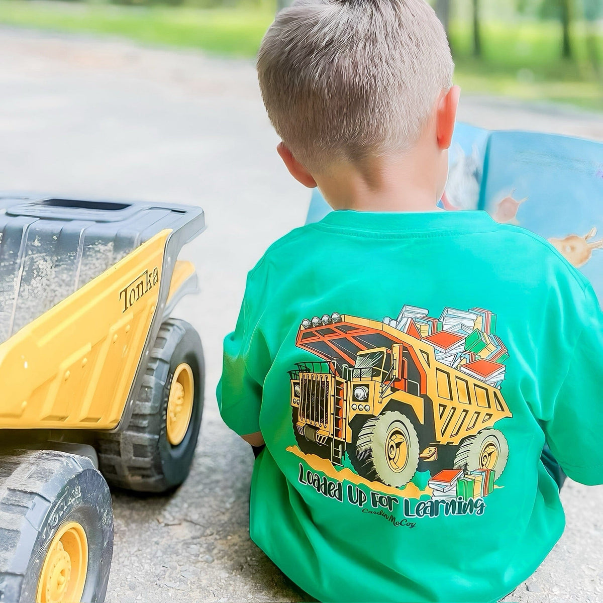 Boys' Loaded Up For Learning Short-Sleeve Tee Short Sleeve T-Shirt Cardin McCoy 