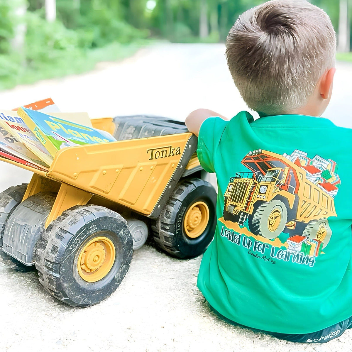 Boys' Loaded Up For Learning Short-Sleeve Tee Short Sleeve T-Shirt Cardin McCoy 