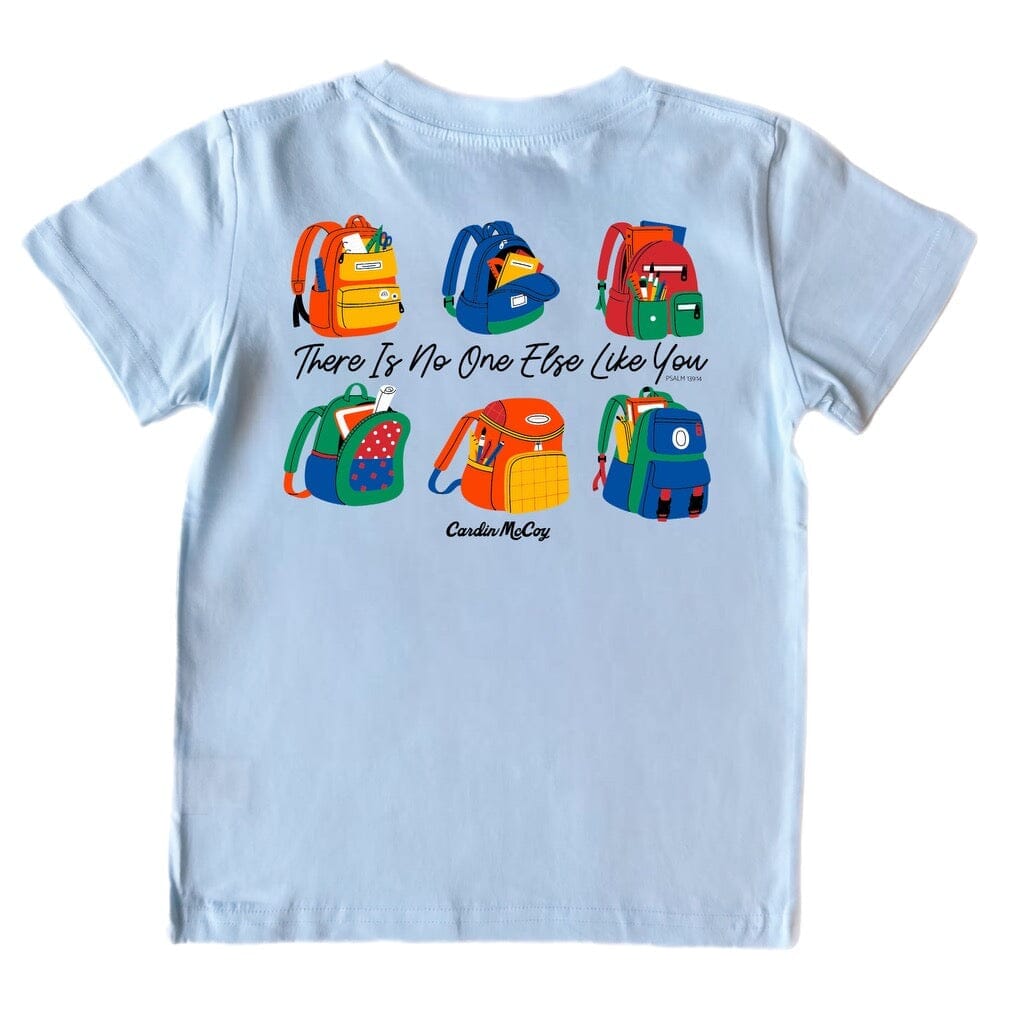 Boys' No One Like You Short-Sleeve Tee Short Sleeve T-Shirt Cardin McCoy Cool Blue XXS (2/3) Pocket