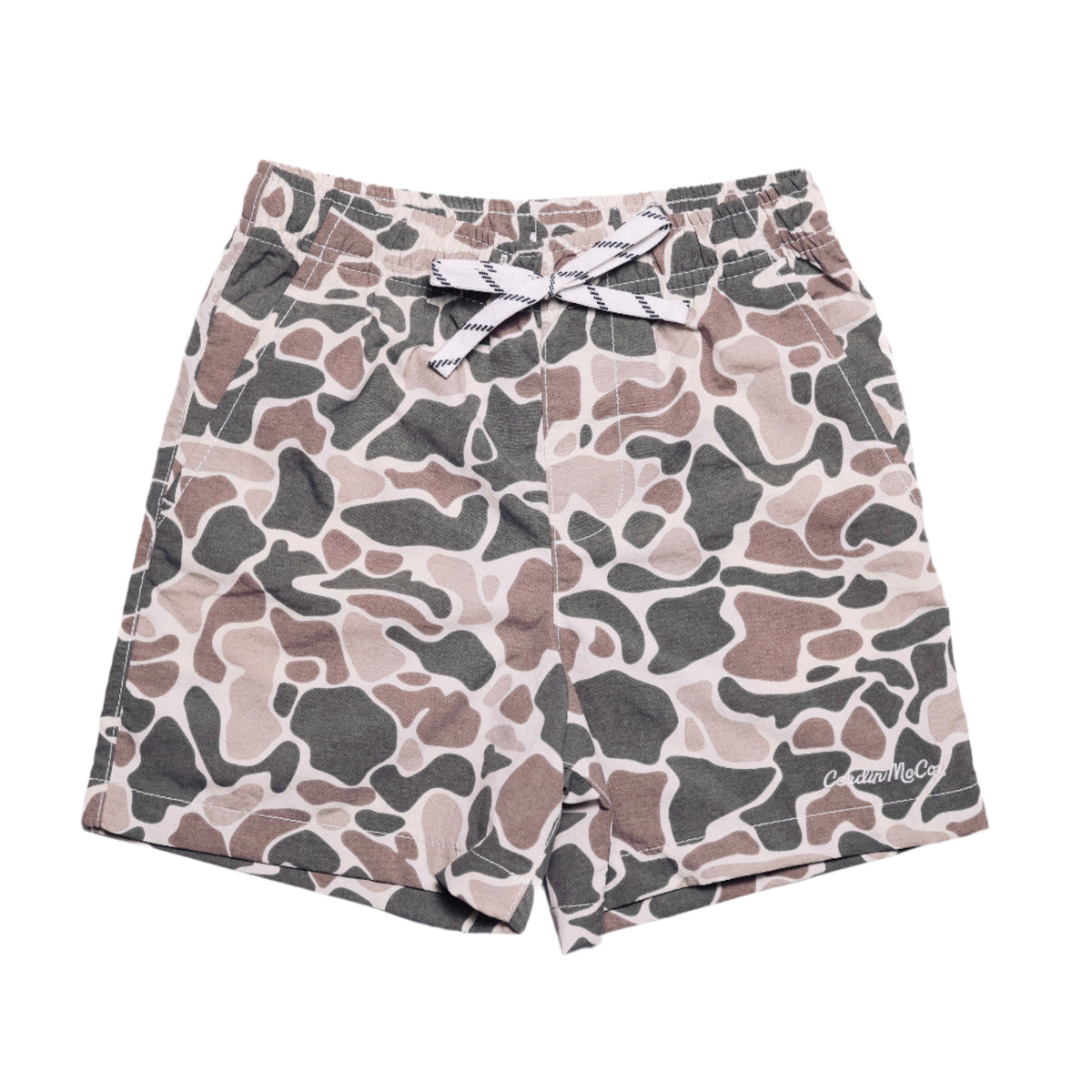 Boys' Performance Shorts Short Sleeve T-Shirt Cardin McCoy Sand Camo XXS (2/3) 