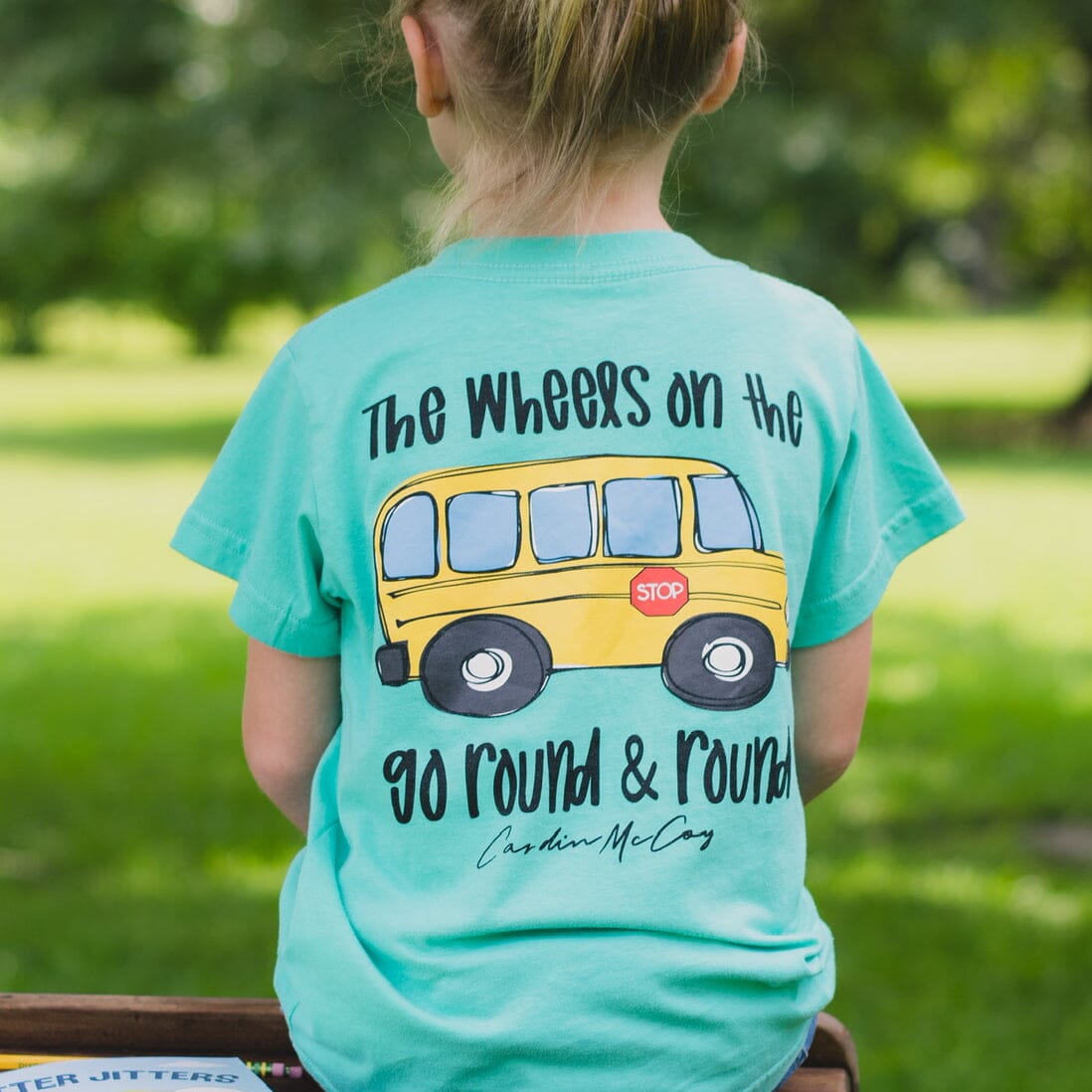 Boys' Wheels on the Bus Short-Sleeve Tee Short Sleeve T-Shirt Cardin McCoy 