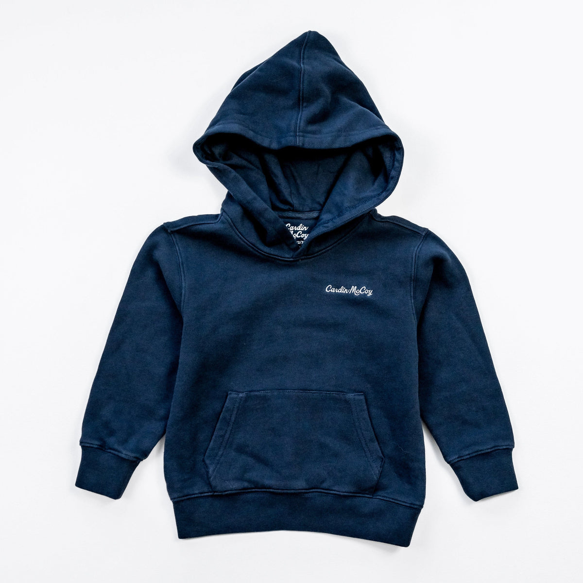 Kids' Cardin McCoy Embroidered Pullover Hoodie Navy Sweatshirt Cardin McCoy Navy XXS (2/3) 