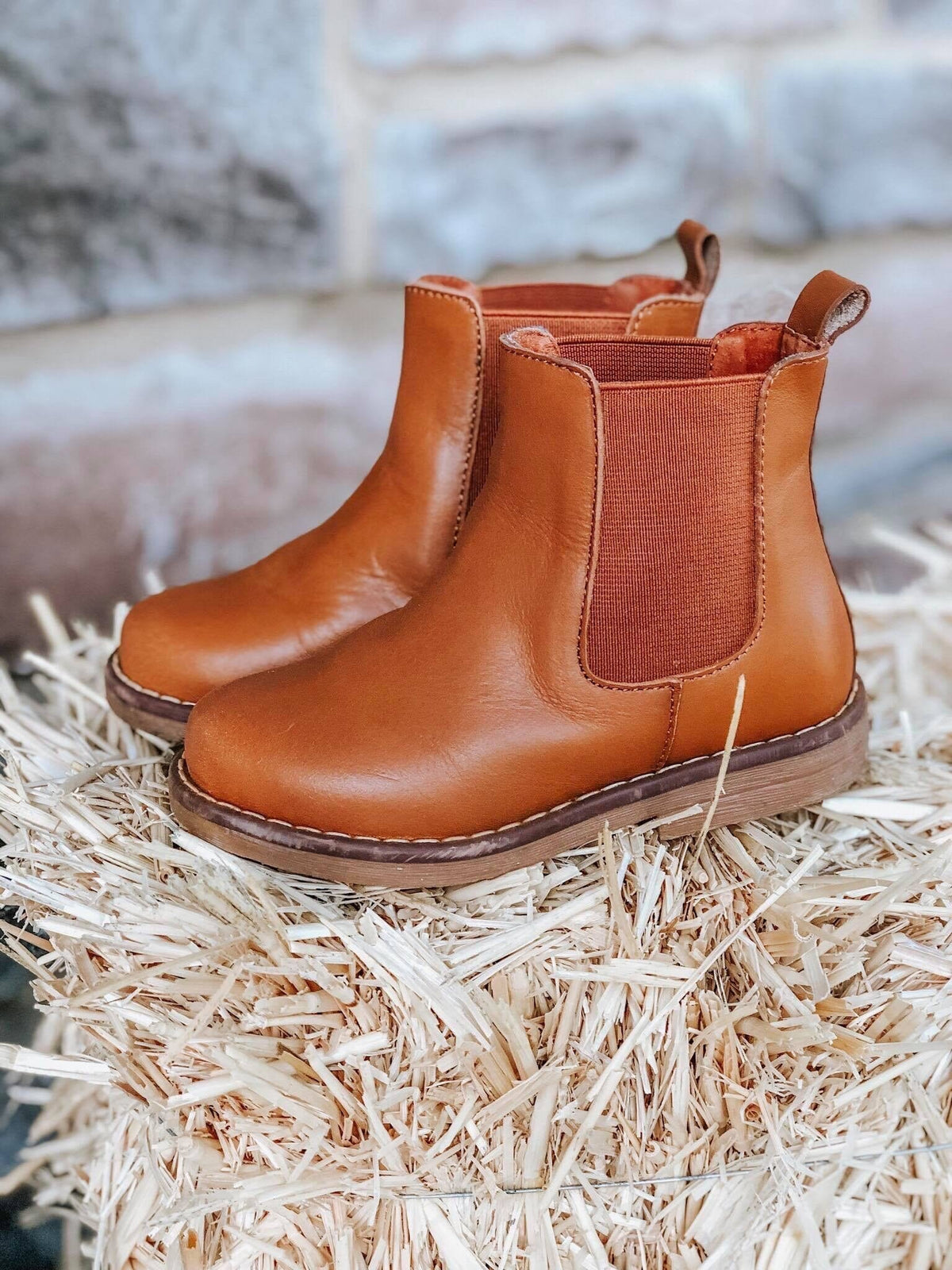 Kids' Chelsea Boots Caramel Footwear Cardin McCoy 