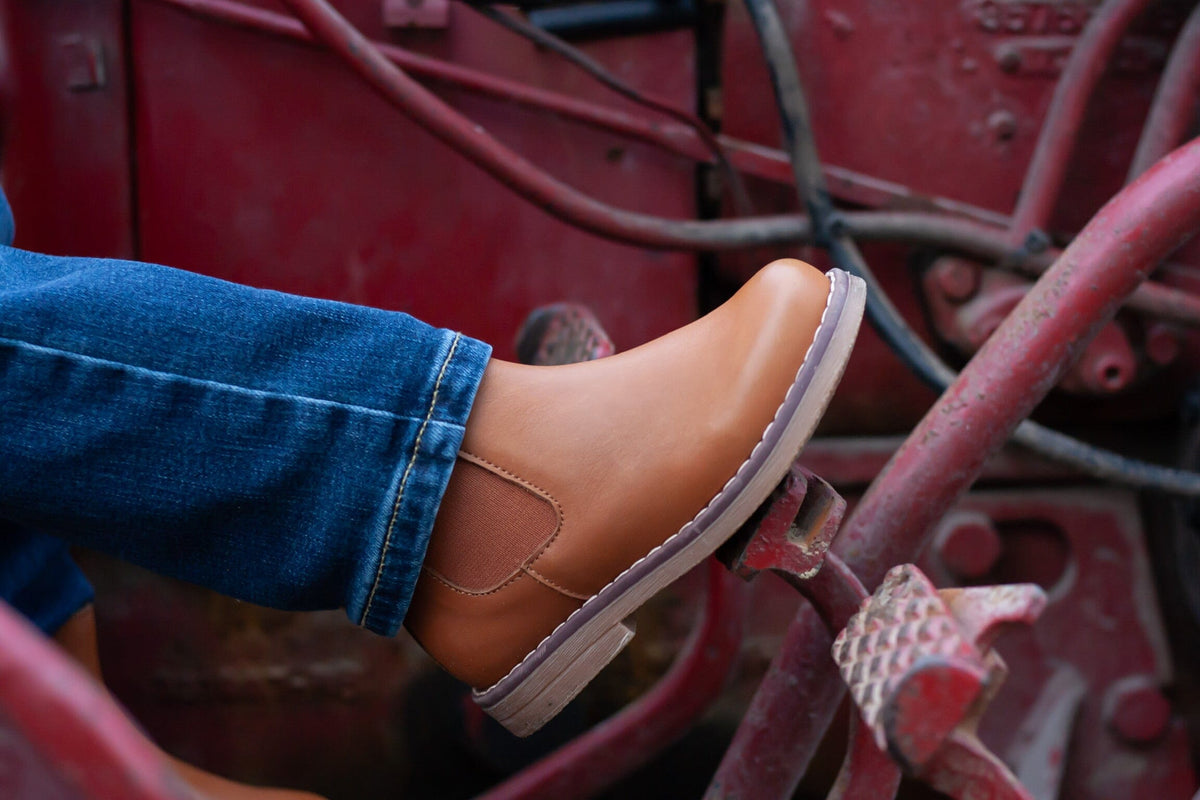 Kids' Chelsea Boots Caramel Footwear Cardin McCoy 