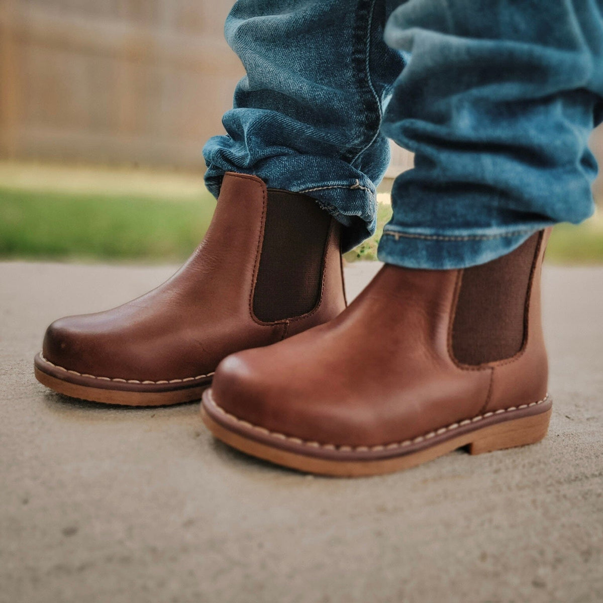 Kids' Chelsea Boots Chocolate Footwear Cardin McCoy 