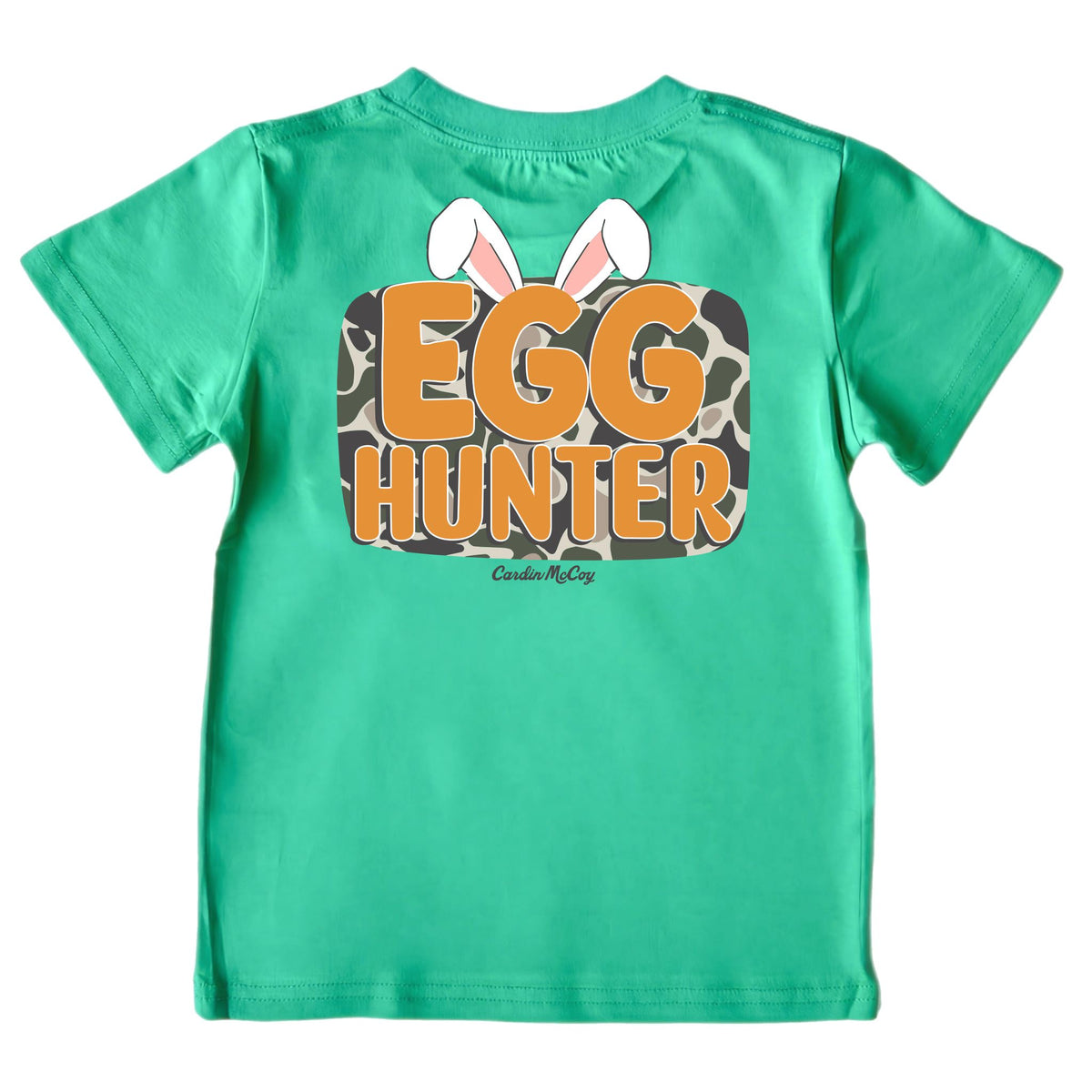 Kids' Egg Hunter Short-Sleeve Tee Short Sleeve T-Shirt Cardin McCoy Green XXS (2/3) Pocket