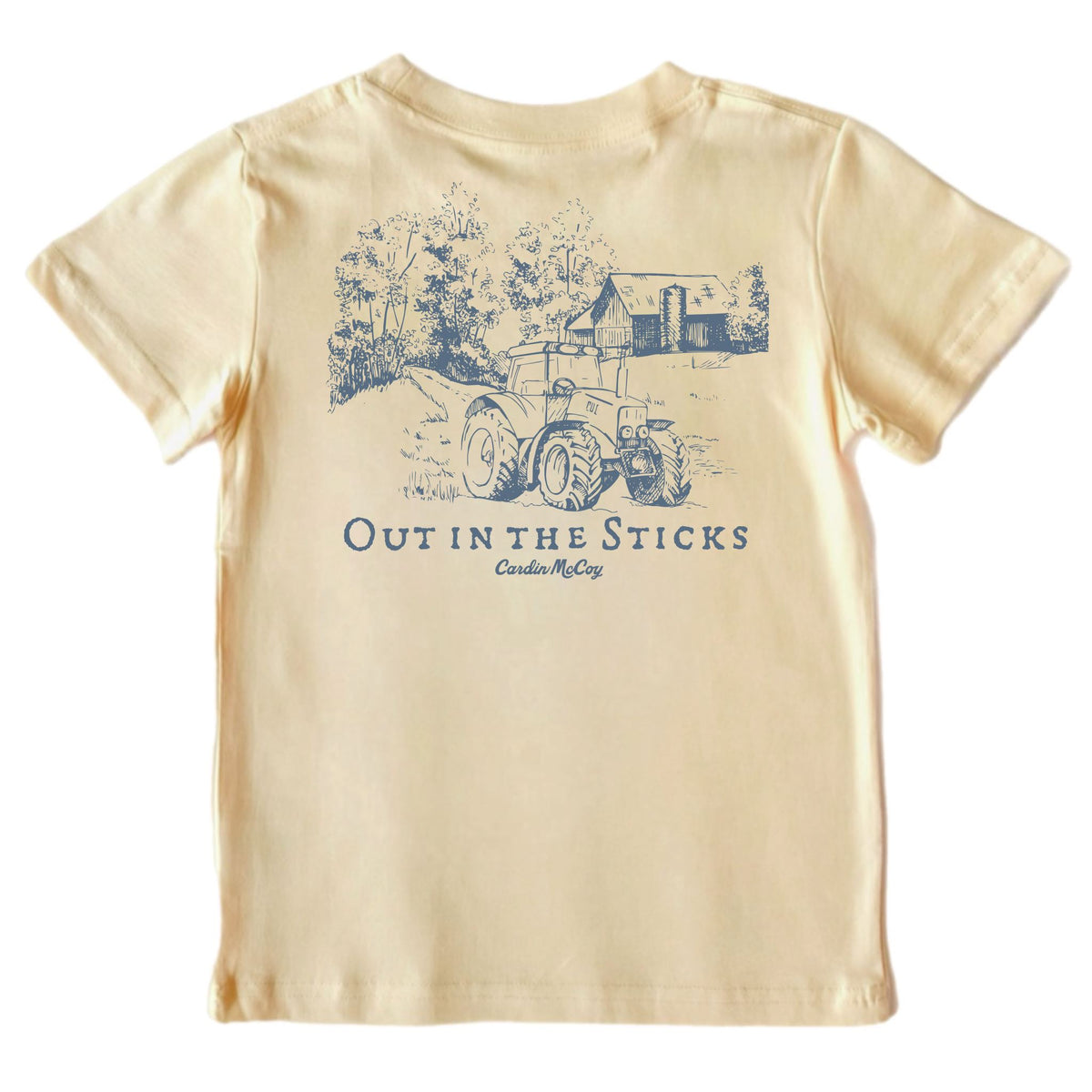 Kids' Out in the Sticks Short-Sleeve Tee Short Sleeve T-Shirt Cardin McCoy Sand XXS (2/3) Pocket