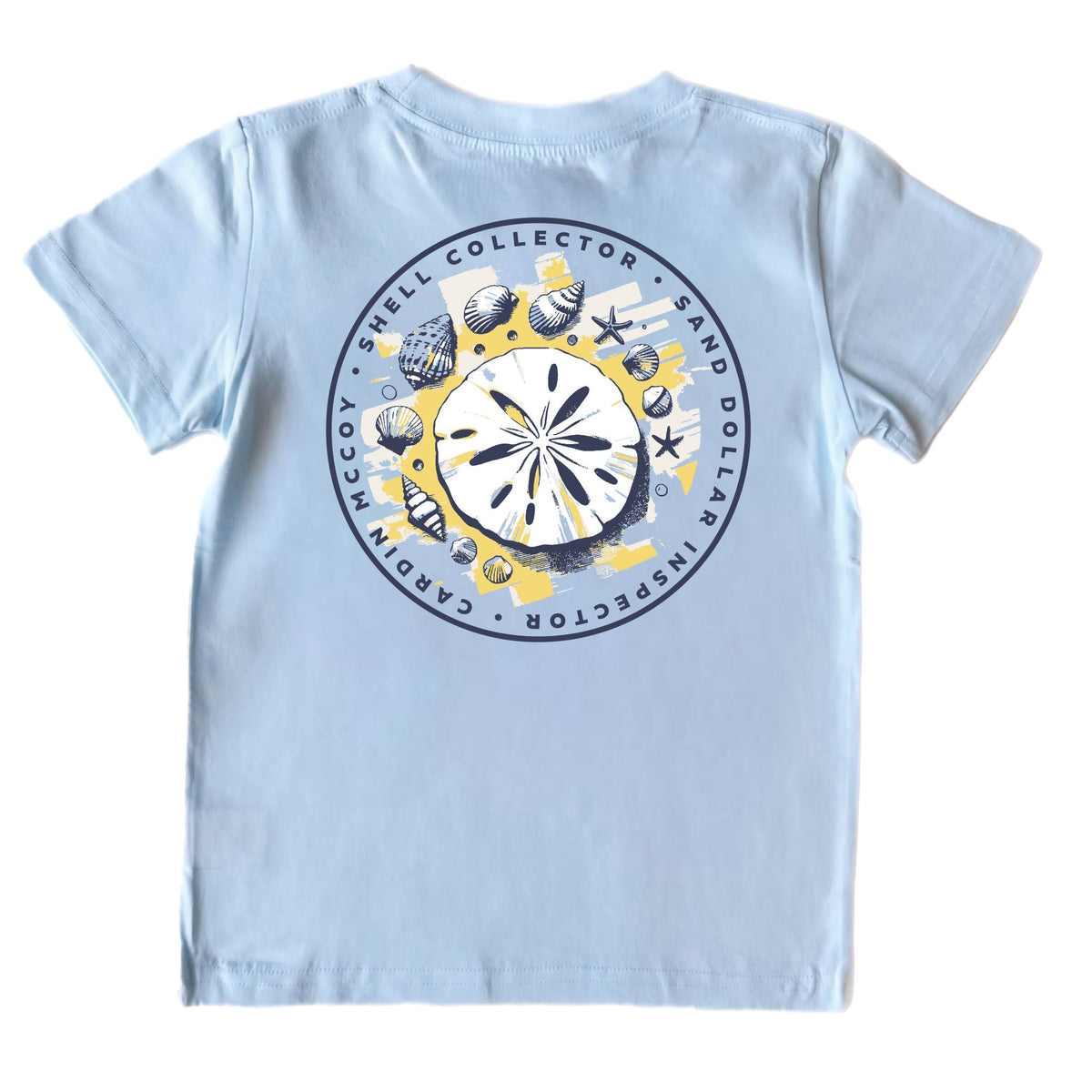 Kids' Shell Collector Short-Sleeve Tee Short Sleeve T-Shirt Cardin McCoy Cool Blue XXS (2/3) Pocket
