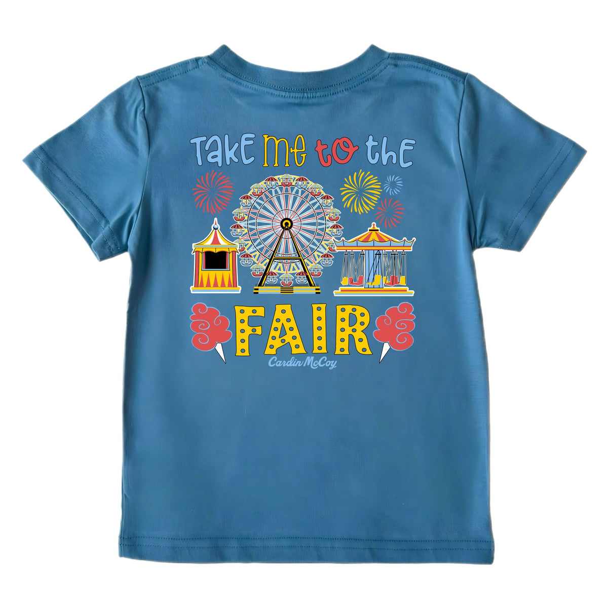 Kids' Take Me to the Fair Short-Sleeve Tee Short Sleeve T-Shirt Cardin McCoy Blue XXS (2/3) Pocket