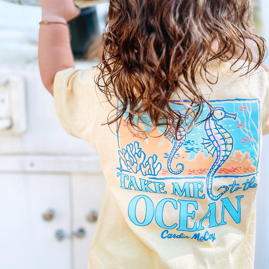 Kids' Take Me To The Ocean Short-Sleeve Tee Short Sleeve T-Shirt Cardin McCoy 