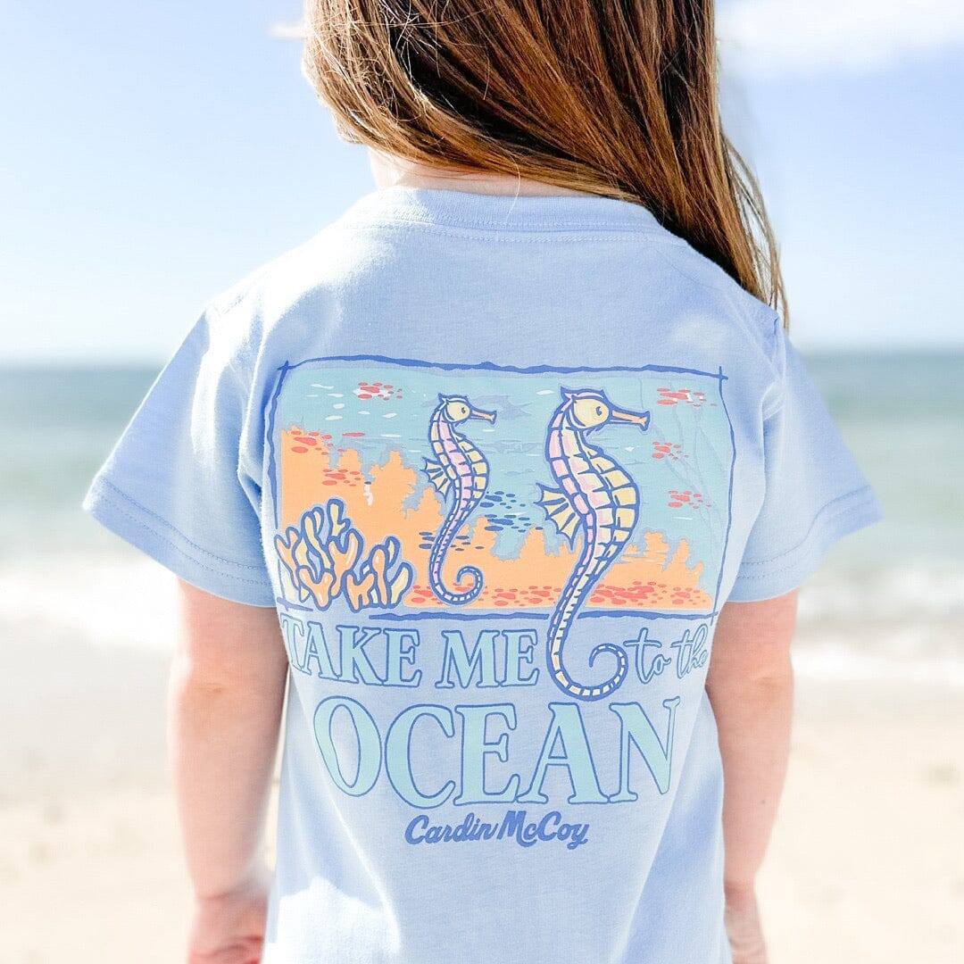 Kids' Take Me To The Ocean Short-Sleeve Tee Short Sleeve T-Shirt Cardin McCoy 