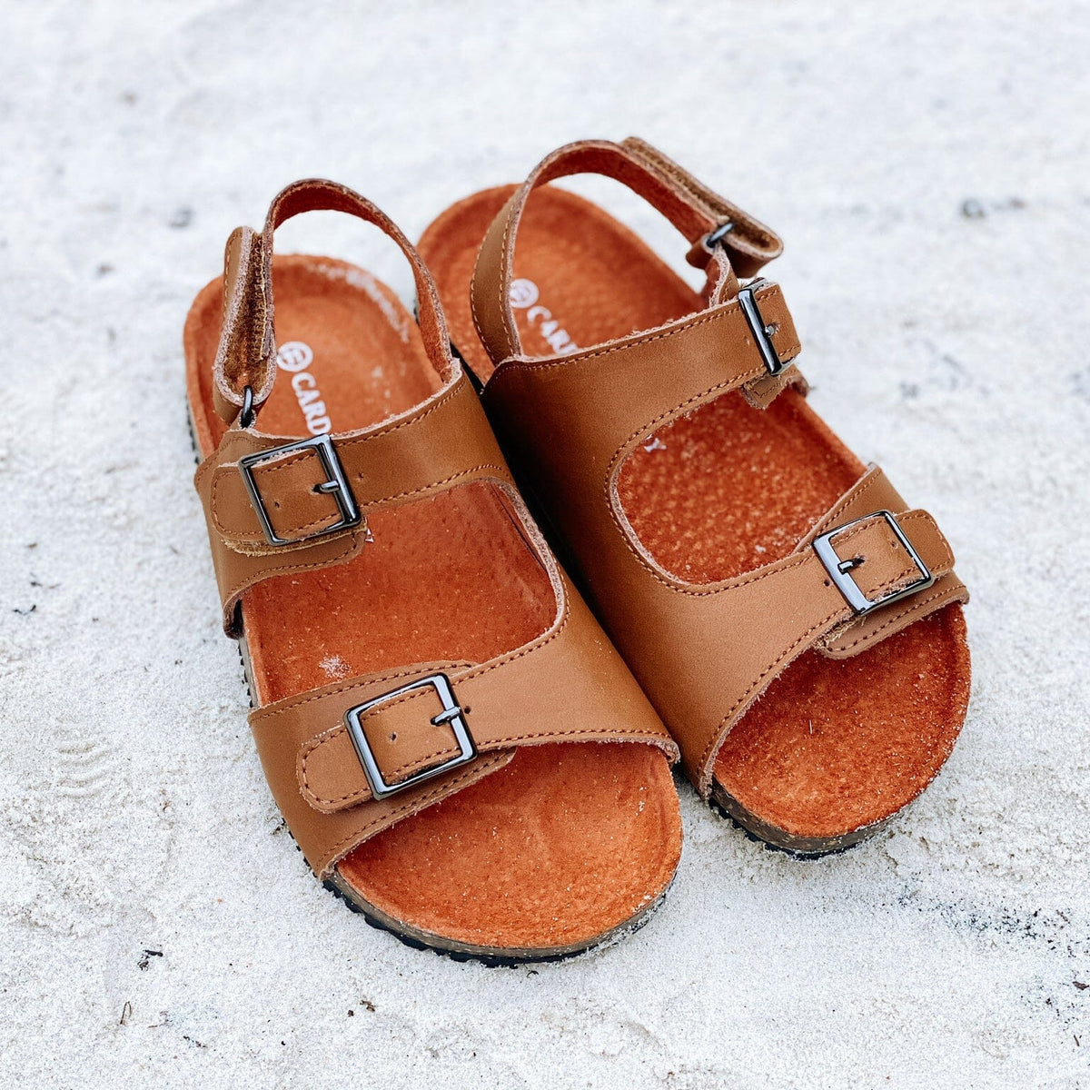 Kids' Velcro Sandal Caramel Footwear Cardin McCoy 