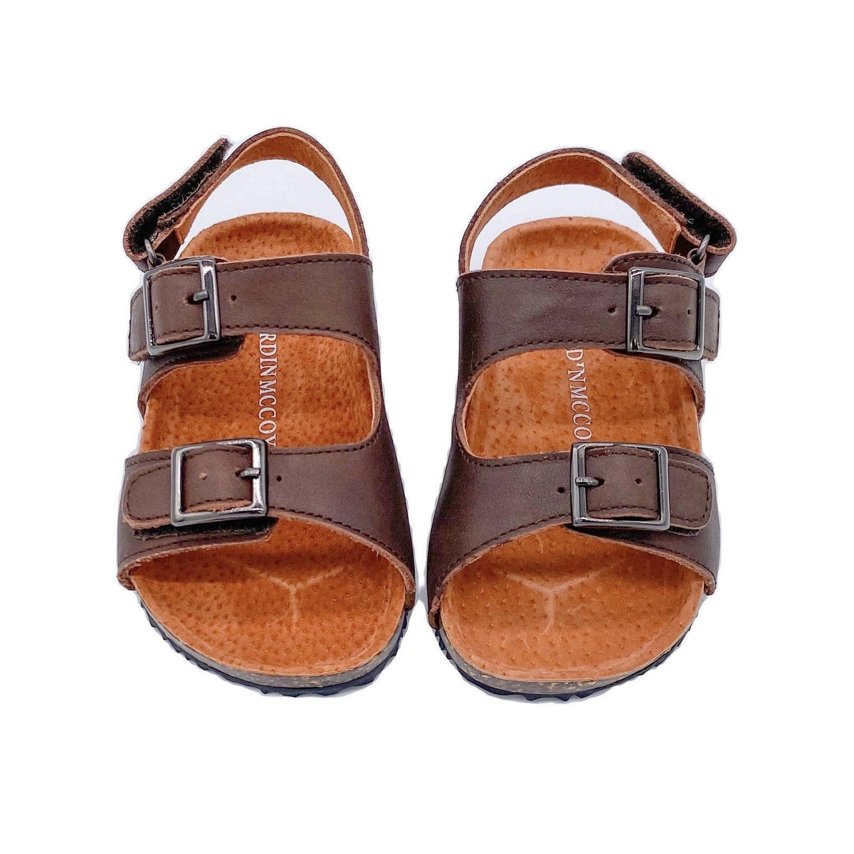 Kids' Velcro Sandal Chocolate Footwear Cardin McCoy 